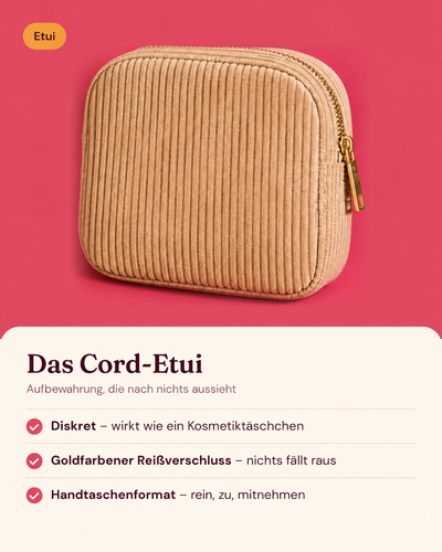 Unauffällige Aufbewahrungstasche