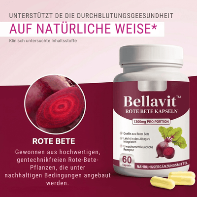 Bellavit™ Rote Bete Kapseln