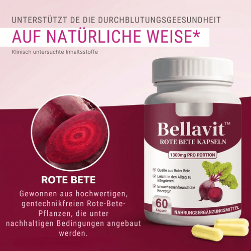 Bellavit™ Rote Bete Kapseln