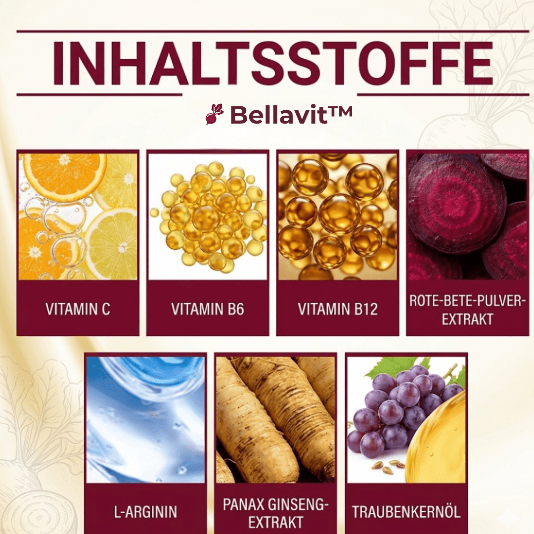 Bellavit™ Rote Bete Kapseln